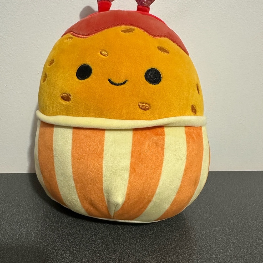 Plush Ladybug Toy - Orange and Red